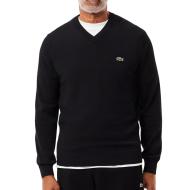 Pull Noir Homme Lacoste AH2183 pas cher