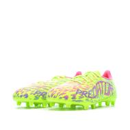 Gelbe Adidas Predator League FG/MG Fußballschuhe für Kinder Ansicht 6