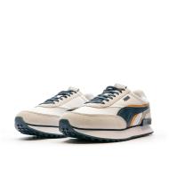 Baskets Blanc/Beige/Marine Homme Puma Future Rider vue 6