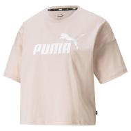 T-shirt Rose Femme Puma Essential Cropped pas cher