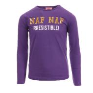 T-shirt Violet Fille Naf Naf 4043 pas cher