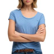 T-shirt Bleu Femme Superdry Studios Scoop
