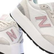 Baskets Blanches/Beiges/Roses Femme New Balance 515 vue 7