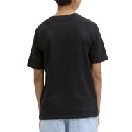 T-Shirt Noir Garçon Jack & Jones Greene vue 2