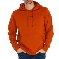Sweat à Capuche Orange Homme Guess Roy