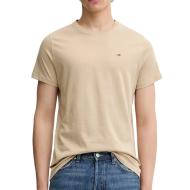 T-shirt Beige Foncé Homme Tommy Hilfiger Tjm Xslim Jersey pas cher
