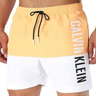 Short de bain Orange/Blanc Homme Calvin Klein Jeans KM0KM00994