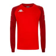 Sweat D'entrainement Rouge Homme Kappa Parme