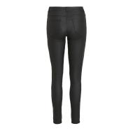 Pantalon Noir Enduit Femme Vila Commit Coated vue 2