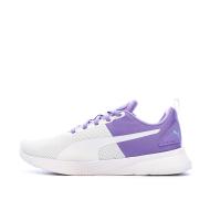 Baskets Violette/Blanche Fille Puma Flyer Runner Jr pas cher