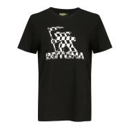 T-shirt Noir/Blanc Femme Gotcha Twist pas cher