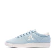 Baskets Bleues Femme Le Coq Sportif Court One pas cher