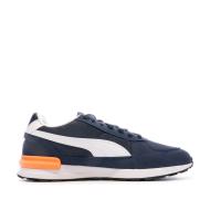 Baskets Marine/Orange Homme Puma Graviton vue 2