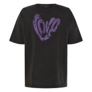 T-Shirt Noir Femme Pieces Celoises vue 2