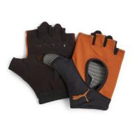 Gants de Vélo Orange/Noir Puma Cut Fingered Gloves pas cher