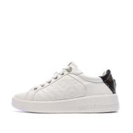 Baskets Blanc/Noir Femme Guess FLJRONFAL12 pas cher