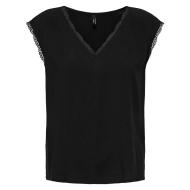 T-Shirt Noir Femme Only Selina