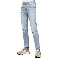 Jean Droit Bleu Femme Pepe Jeans Violet pas cher