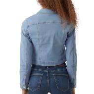 Veste en Jean Bleu Clair Femme Vero Moda Luna vue 2