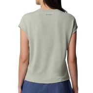 T-Shirt Vert Femme Columbia Boundless Trek vue 2
