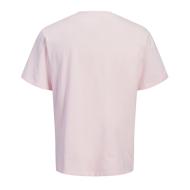T-Shirt Rose Homme Jack & Jones Jordean vue 2