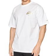 T-shirt Blanc Homme New Era Los Angeles Lakers NBA pas cher