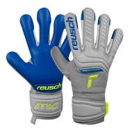 Gants de Gardien Gris/Bleu Adulte Reusch Attrakt Silver pas cher