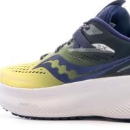 Chaussures de running Noire Femme Saucony Ride 15 Night vue 8