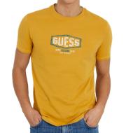 T-shirt Jaune Homme Guess M4RI33J1314 pas cher