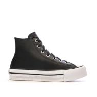 Baskets Noires Femme Converse All Star Eva vue 2