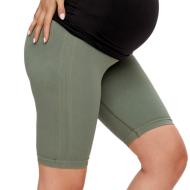 Short de Grossesse Kaki Femme Mamalicious 20014591 pas cher