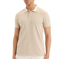 Polo Beige Homme Calvin Klein Jeans Casual Pique pas cher