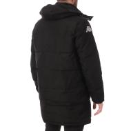Parka Noir Homme Kappa Seddolo vue 2