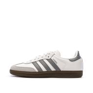 Samba Baskets Blanches/Grises Garçon/Fille Adidas pas cher