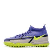 Chaussures de foot Violettes Enfant Nike Phantom Gt2 Academy DF TF pas cher