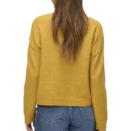 Pull Jaune Moutarde Femme Vero Moda Besti vue 2