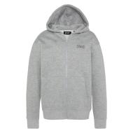 Sweat Zippé Gris Garçon Schott Cap
