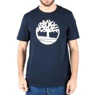 T-shirt Marine Homme Timberland A2C2R