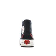 Baskets Noires Fille Converse Chuck Taylor All Star Eva vue 3