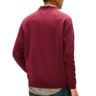 Sweat Bordeaux Homme Tommy Hilfiger Reg Flag Crew vue 2
