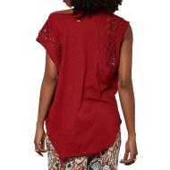 T-Shirt Rot Frau Kaporal SOLEX Ansicht 2