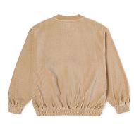 Sweat Beige Femme Vans Cord vue 2