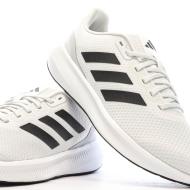 Chaussures de running Blanches/Noires Homme Adidas Runfalcon ID2292 vue 7