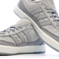 Baskets Grises Homme Adidas Tyshawn vue 7