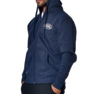 Sweat Zippé Marine Homme Von Dutch SLIGN vue 2