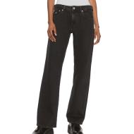Jean Straight Noir Femme Tommy Hilfiger Sophie