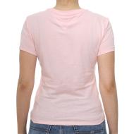 T-shirt Rose Femme Tommy Hilfiger Tjw Slim Essential L vue 2