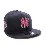 Casquette Noire/Rouge Homme New Era Seasonal Flower vue 2