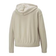 Sweat à capuche Beige Femme Puma Her Hdy vue 2