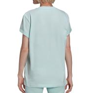 T-shirt Bleu Femme Adidas vue 2